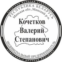 Образец оттиска печати ИП № 11